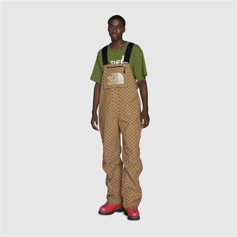 The North Face x Gucci dungarees 